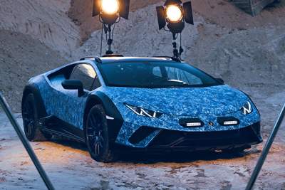 Lamborghini unveils one-off Huracan Sterrato