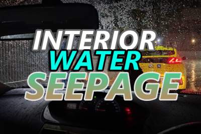 Oh no, your car’s interior is wet! What now?