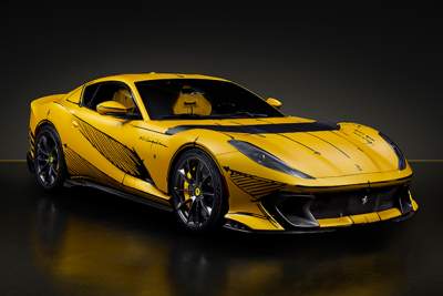 Ferrari unveils one-of-a-kind 812 Competizione
