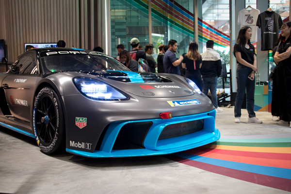 Porsche GT4 e-Performance showcased in Singapore