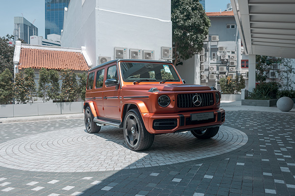 The one-and-only Mercedes-AMG G63 Singapore Edition debuts