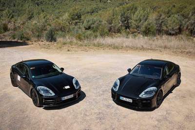Porsche Panamera undergoes final test drives