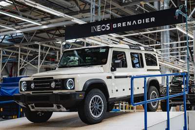 Ineos begins manufacture of Grenadier for U.S.A market