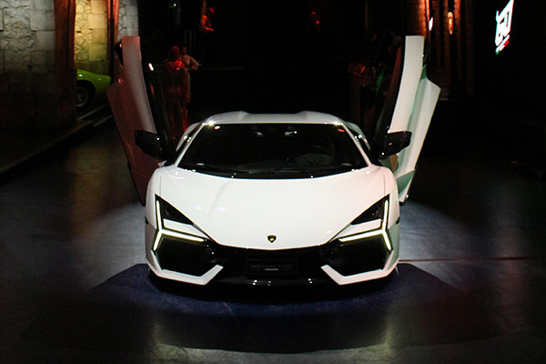 Lamborghini Paris celebrates anniversary and haute couture