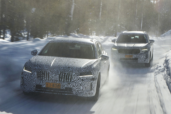 Skoda Kodiaq and Superb complete test programme