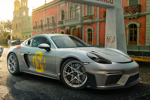 Porsche reveals 718 GT4 RS marking historic Mexican race