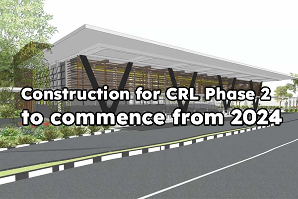 Construction work for CRL Phase 2 to commence from 2024
