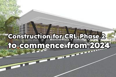 Construction work for CRL Phase 2 to commence from 2024