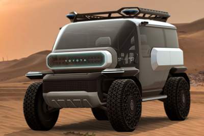 Toyota reveals new Baby Lunar Cruiser concept