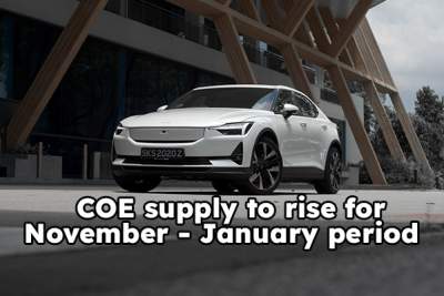 LTA announces COE supply for upcoming quarter
