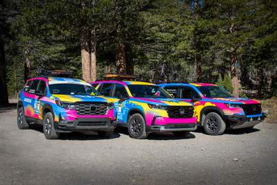 Honda to take on Rebelle Rally with three TrailSport SUVs