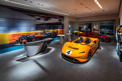 McLaren marks grand opening of new brand centre in Las Vegas