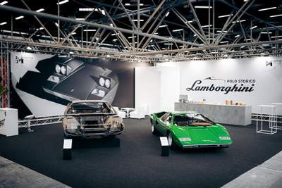 Lamborghini heads to Auto e Moto d'Epoca classic car show