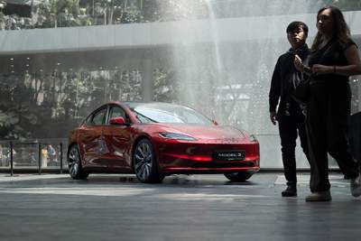 Upgraded Tesla Model 3 launches in Singapore