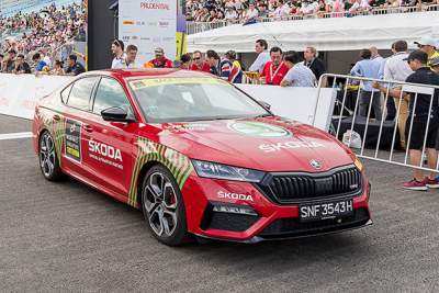 Catch your favourite Skoda in action at Suntec City