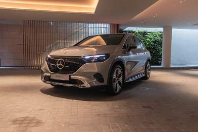 The all-electric EQE 300 SUV launches in Singapore