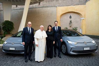 Vatican City goes all-electric with help from Volkswagen