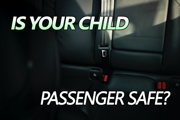Two things you must practise to keep child passengers safe