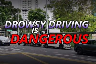 You aren't any better than drink drivers if you drive tired