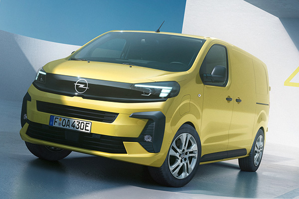 Opel reveals updated Vivaro light commercial vehicle