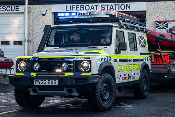 Ineos Grenadier gets deployed as rescue vehicle in the U.K.