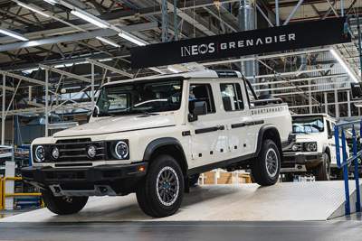 Ineos starts production of Grenadier Quartermaster