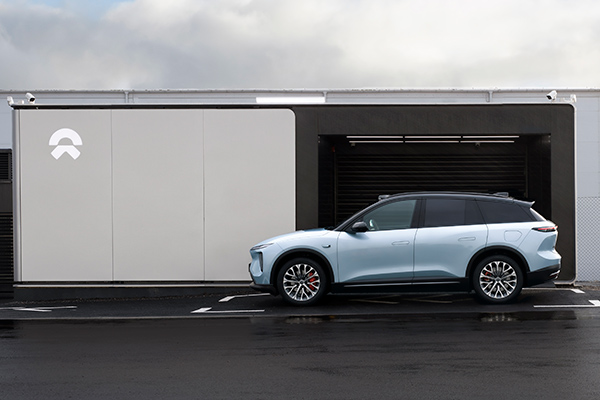 NIO open 30th battery swap station in Europe