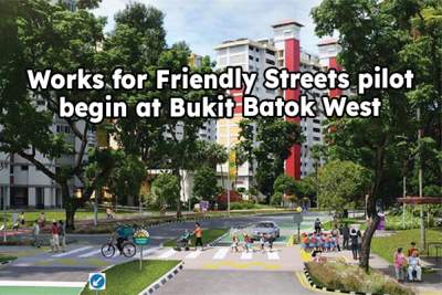 Bukit Batok West first to pilot 'Friendly Streets'
