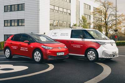 Bentley gets new electric first response vehicles