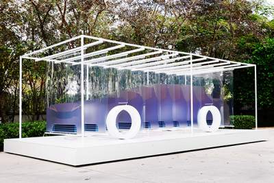 Lexus unveils solar-powered art installation in Miami