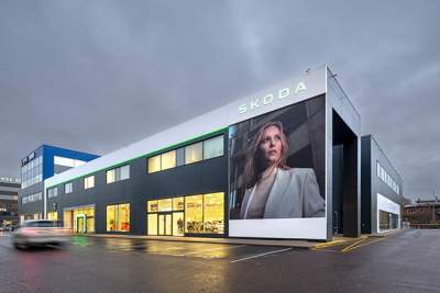 Skoda rolls out showrooms featuring new corporate identity