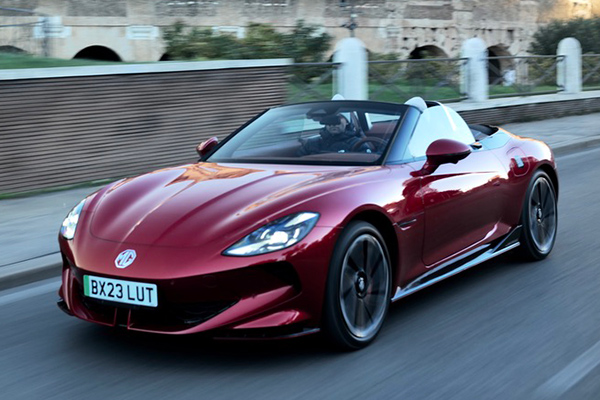 MG Cyberster completes first leg of 16,000km journey