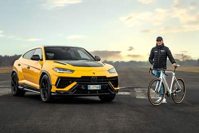 Lamborghini releases new video with Mathieu van der Poel