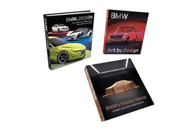 Steve Saxty launches new three-book set on BMW design