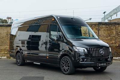 Clive Sutton launches VIP Class Mercedes-Benz Sprinter