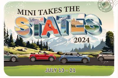 Route for MINI Takes the States 2024 revealed