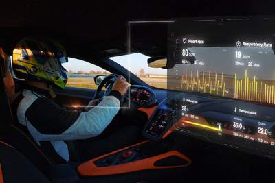 Lamborghini unveils the Telemetry X concept at CES