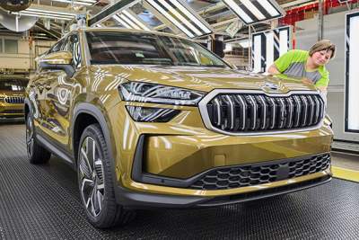 Skoda starts production of the Kodiaq SUV