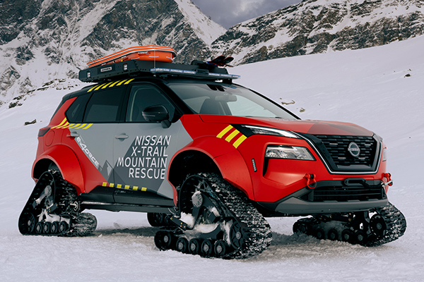 Nissan builds new mountain rescue X-Trail