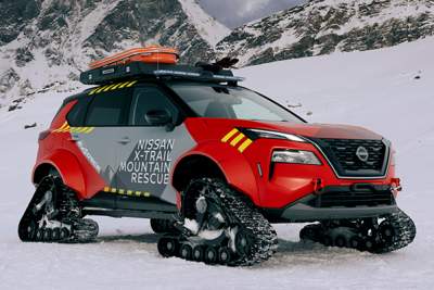Nissan builds new mountain rescue X-Trail