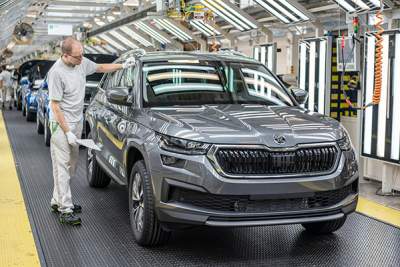 Skoda built a total of 888,000 vehicles in 2023
