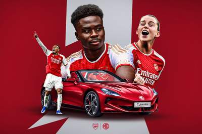 MG joins forces with Arsenal football club