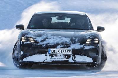 Porsche Taycan undergoes intensive testing