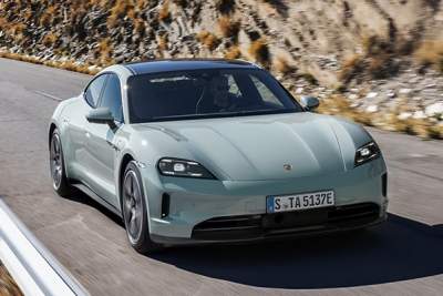 Porsche unveils updated Taycan