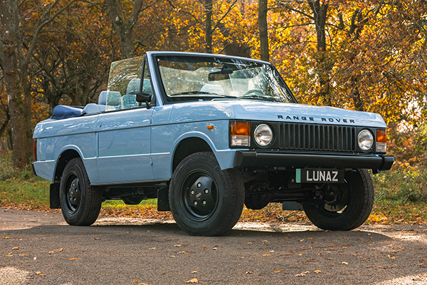 Lunaz reveals new electrified Range Rover