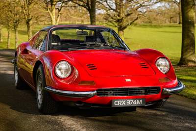 A special Ferrari 246 Dino GTS is heading to auction