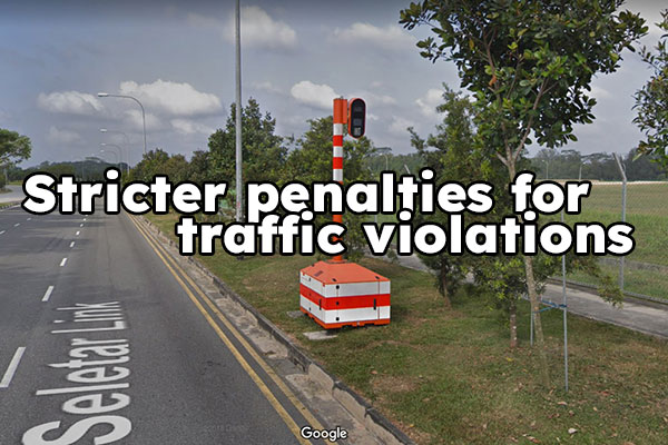 Stricter traffic violation penalties afoot