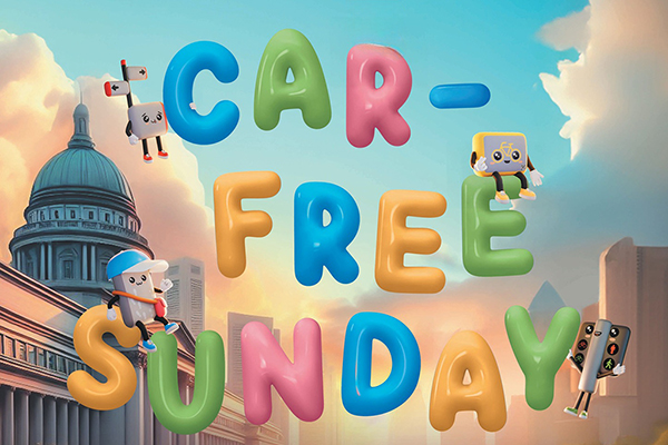 Car-Free Sunday to return come 17 March 2024