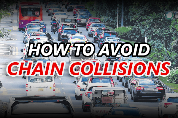 How to avoid getting into a chain collision on expressways