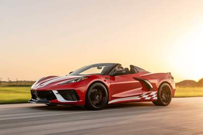 Hennessey is supercharging the Chevrolet C8 Corvette HTC